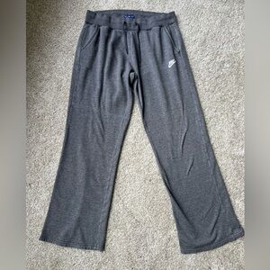 Nike Women's Dark Gray Boot-Cut Lounge Pants